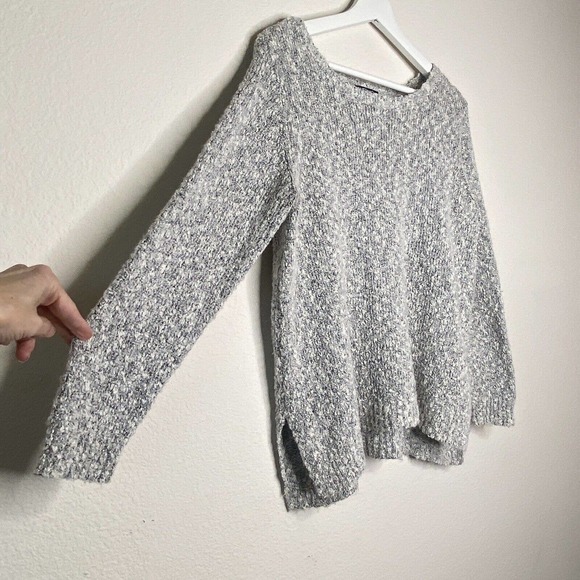 Buffalo David Bitton Grey Nubby Sweater Sz L - Picture 4 of 9